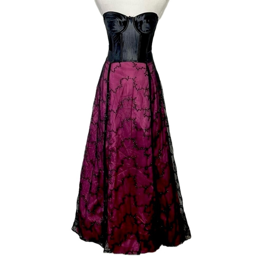 Vintage Formal Prom Maxi Skirt